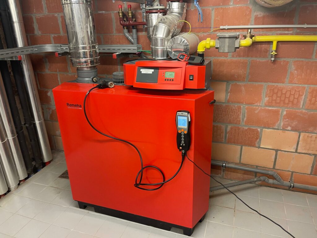 mise en service et réglage d’une chaudière neuve après installation complète