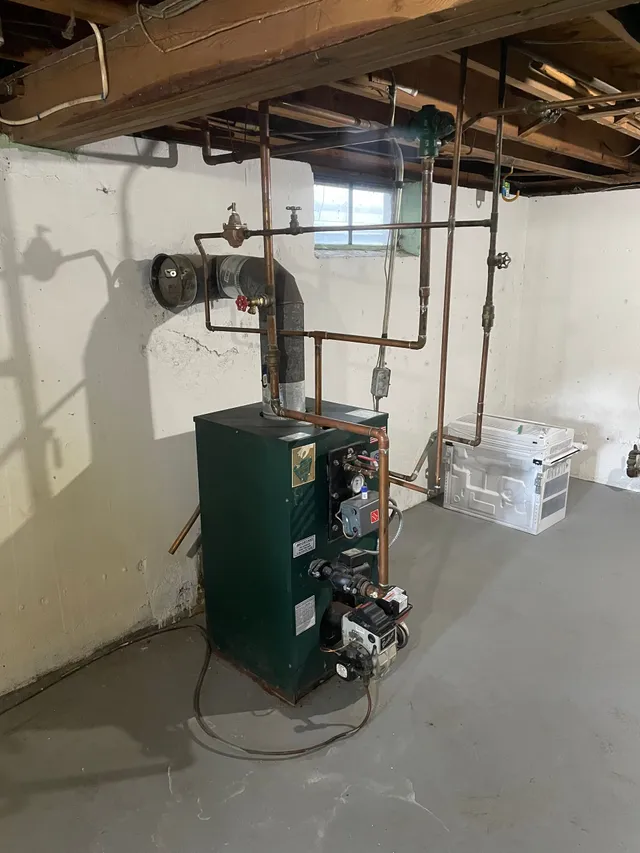 remplacement d’une ancienne chaudière mazout par modèle plus performant