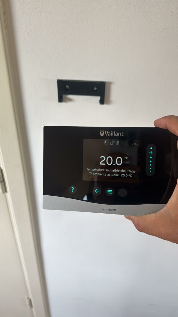 remplacement d’un ancien thermostat 
