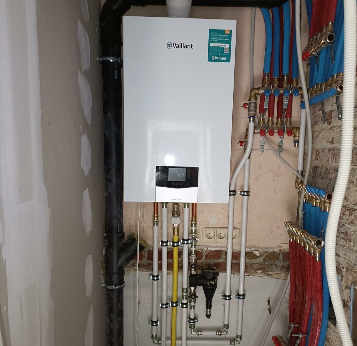 installation chaudière