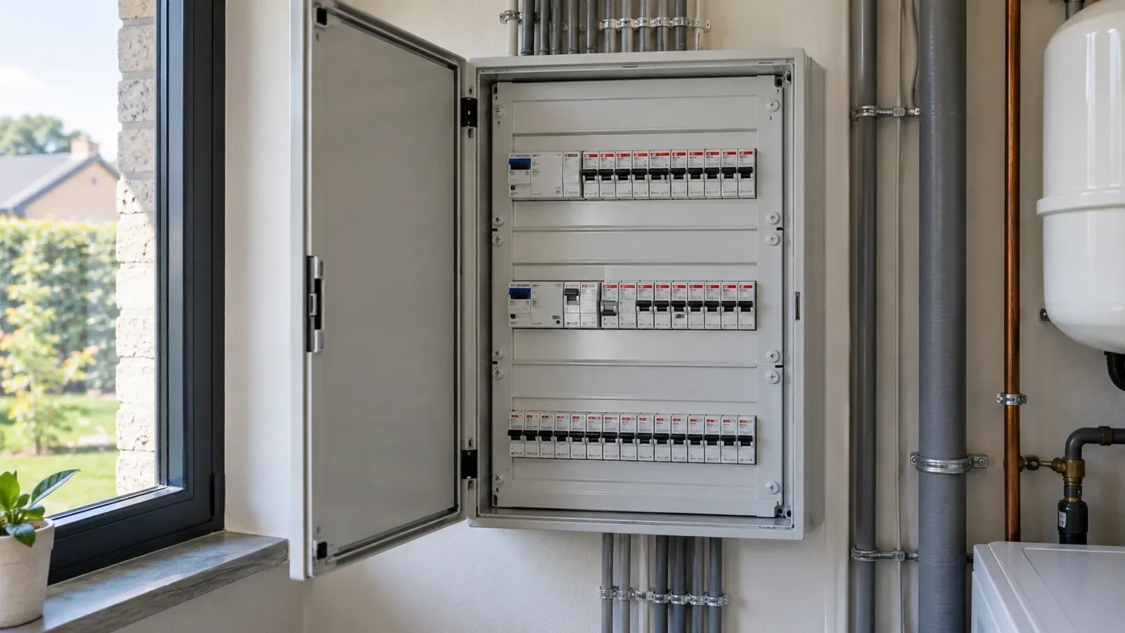 Elektriciteitskast van een woning