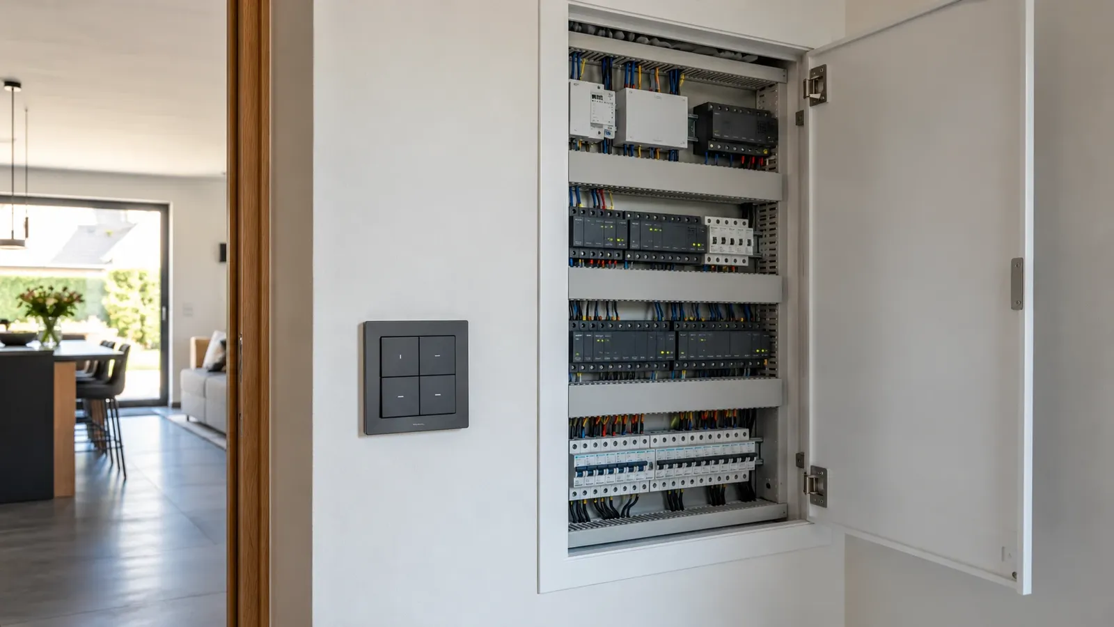 Home automation board and smart switch